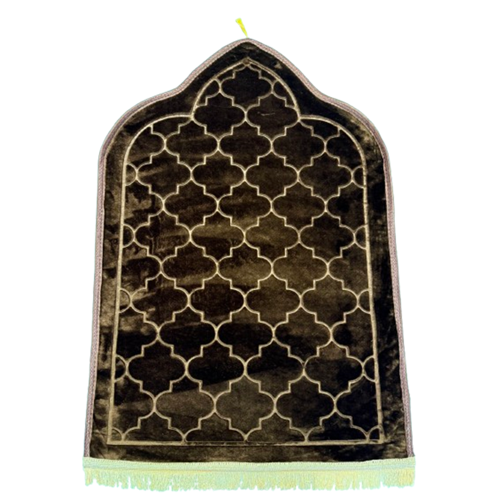 Tapis De Prière Brodé - Maroon
